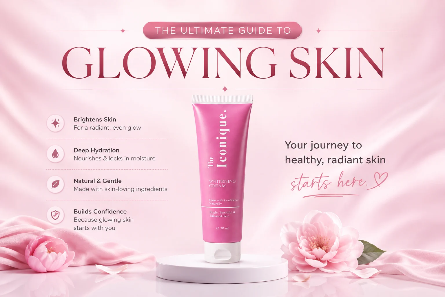 The Ultimate Guide to Glowing Skin skincare product guide