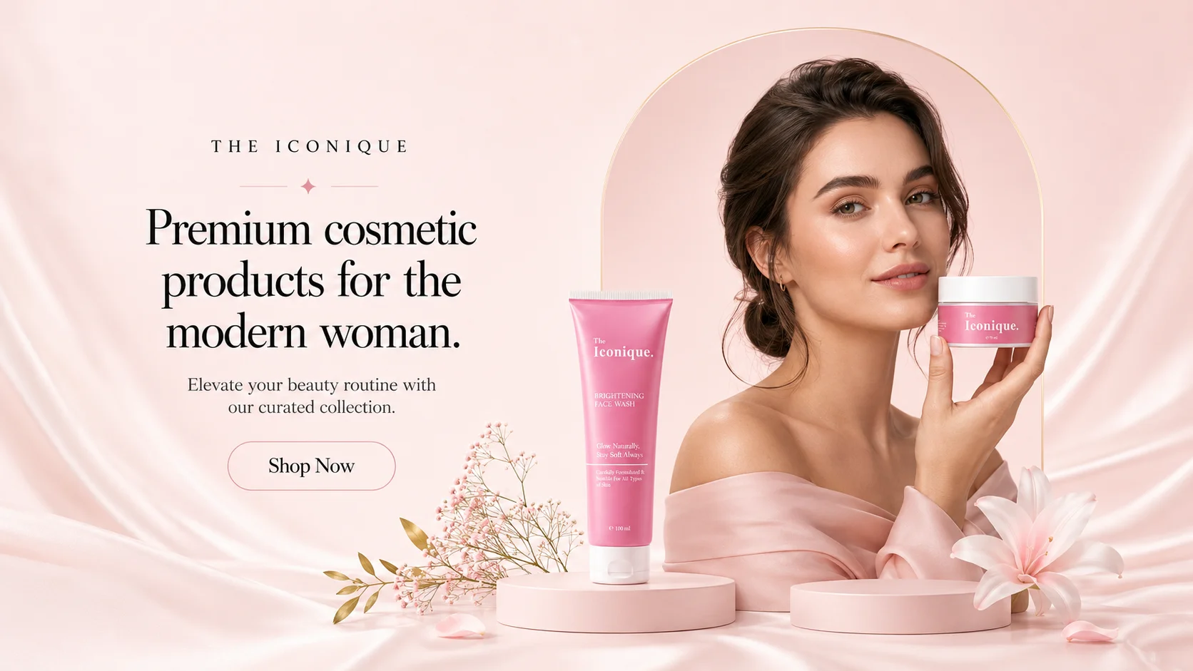 The Iconique daily ritual hero banner