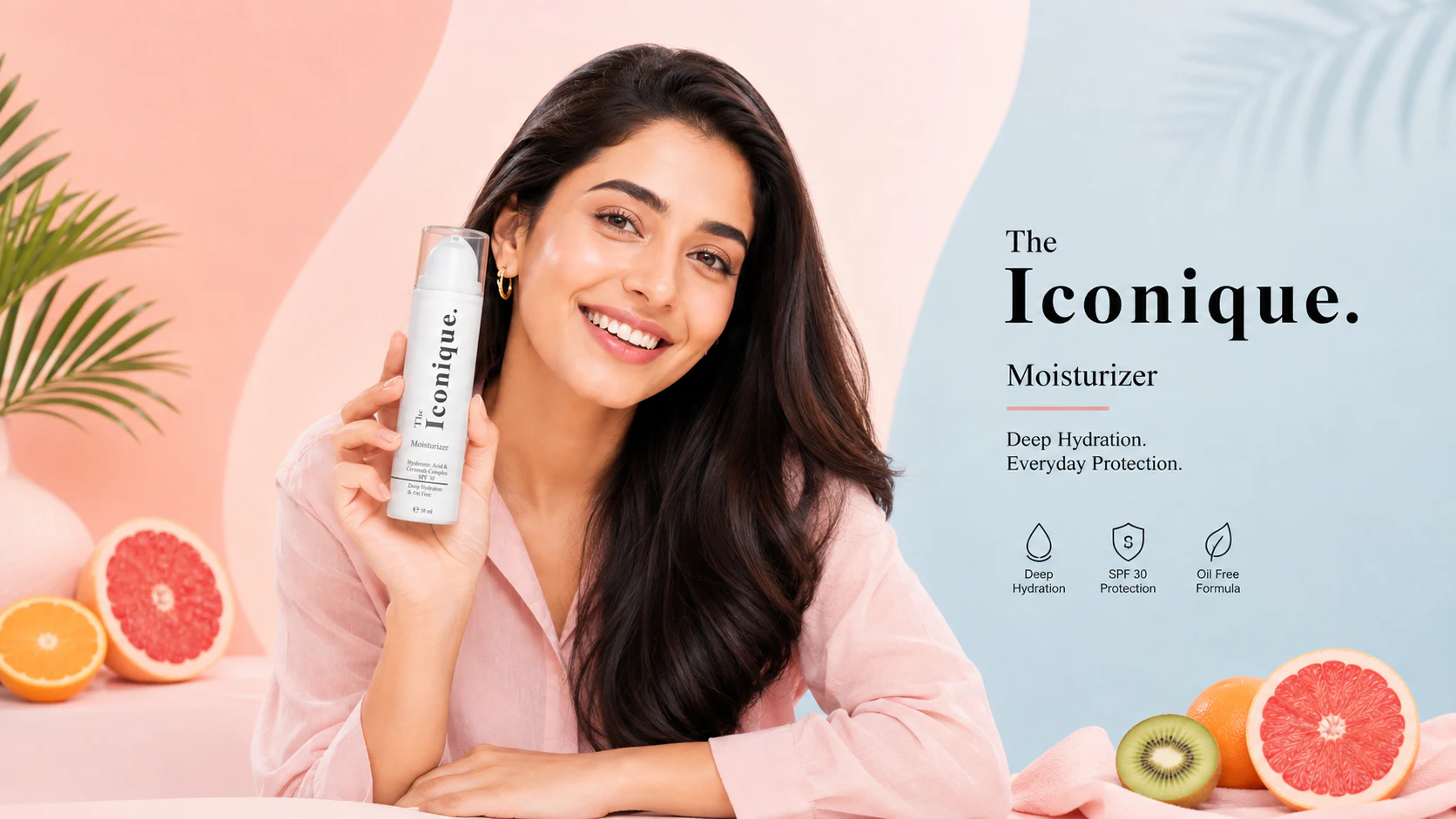 The Iconique moisturizer for daily hydration and SPF 30 protection